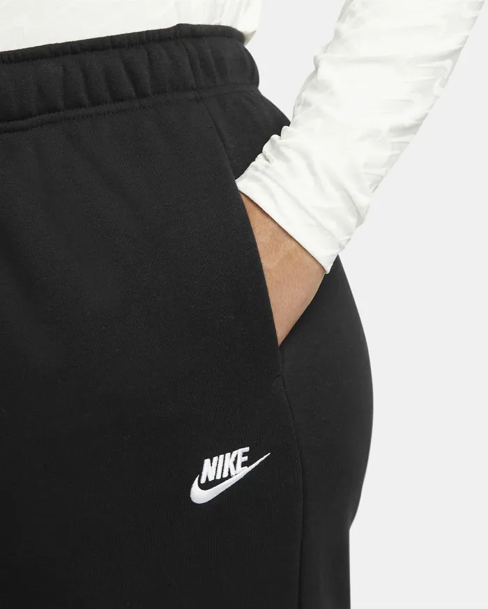 All Clothing Women Nike Sportswear Club Fleece Blackwhite