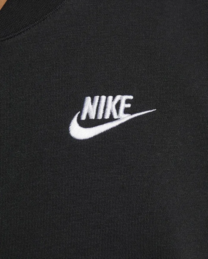 All Clothing Women Nike Sportswear Club Fleece Blackwhite