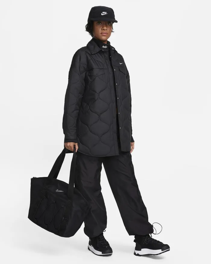 All Clothing Women Nike Sportswear Essential Blackwhite