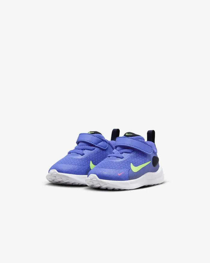All Shoes Kids Nike Revolution 7 Light Ultramarinedark Obsidianwhitelime Blast