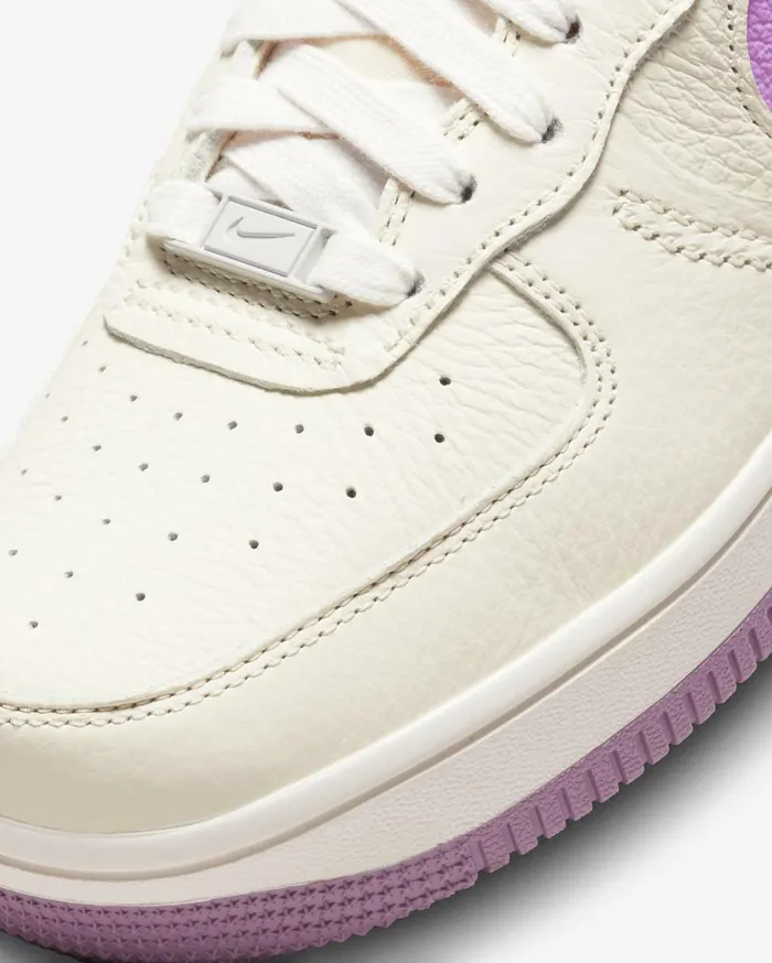 All Shoes Women Nike Air Force 1 Sculpt Pale Ivoryviolet Dustphantomrush Fuchsia