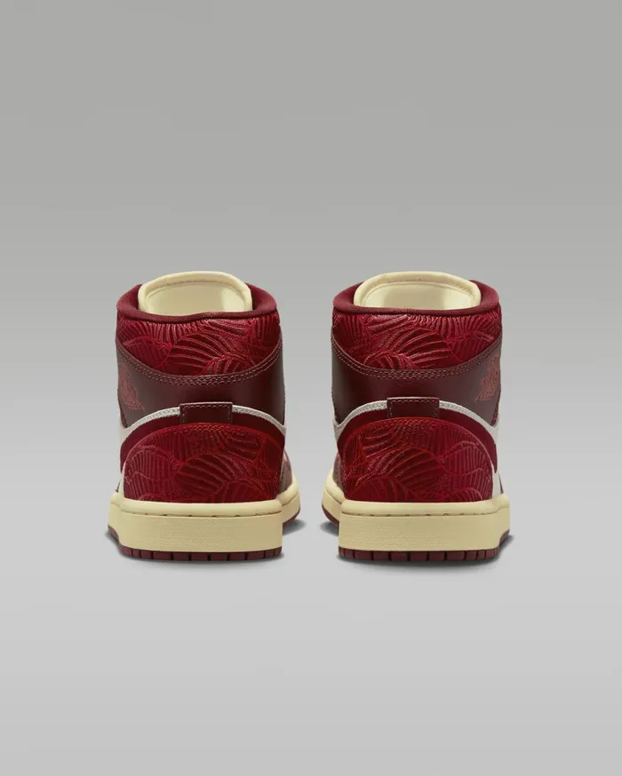 All Shoes Women Nike Air Jordan 1 Mid SE Team Redsailmuslinuniversity Red