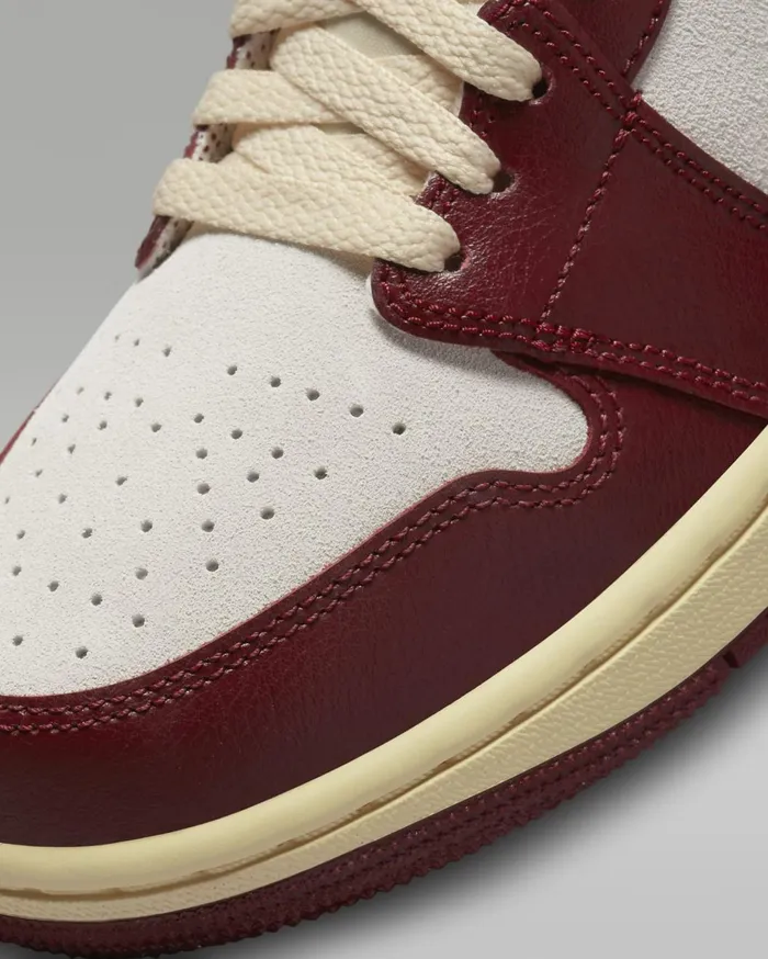 All Shoes Women Nike Air Jordan 1 Mid SE Team Redsailmuslinuniversity Red