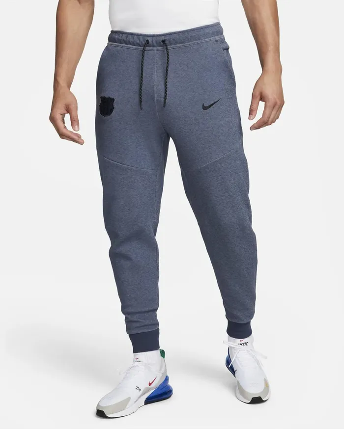 All Sports Men Nike FC Barcelona Tech Fleece Third Thunder Blueblack