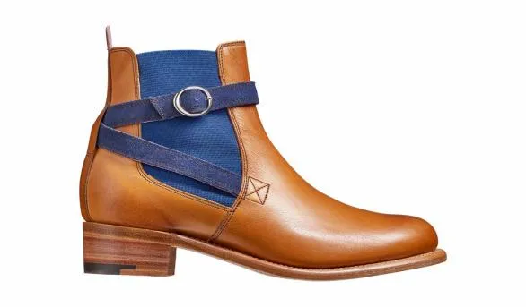 Barker Shoes Alexandra 8211 Cedar Calf Blue Strap Suede Boot Cedar Calf Blue Strap Suede Boot Womens Barker Shoes Alexandra 8211 Cedar Calf Blue Strap Suede Boot Cedar Calf Blue Strap Suede Boot Womens