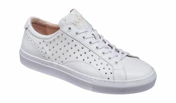 Barker Shoes Isla 8211 White Calf Studs Womens Rubber Cup Sneaker Shoe White Calf Studs Womens Rubber Cup Sneaker Shoe Womens Barker Shoes Isla 8211 White Calf Studs Womens Rubber Cup Sneaker Shoe White Calf Studs Womens Rubber Cup Sneaker Shoe Womens
