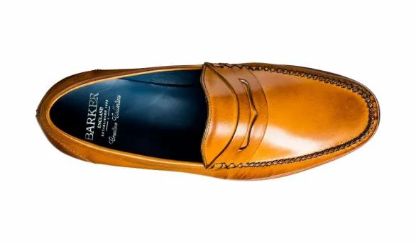 Barker Shoes William 8211 Cedar Calf Loafer Cedar Calf Loafer Mens