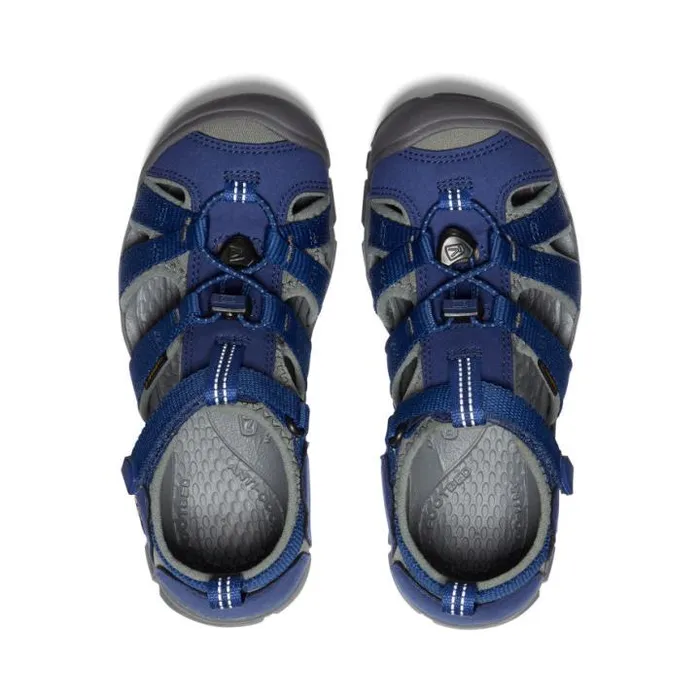 Big Kids039 Blue Water Sandals 8211 Seacamp II CNX Kids KEEN Playground Big Kids039 Blue Water Sandals 8211 Seacamp II CNX Kids KEEN Playground