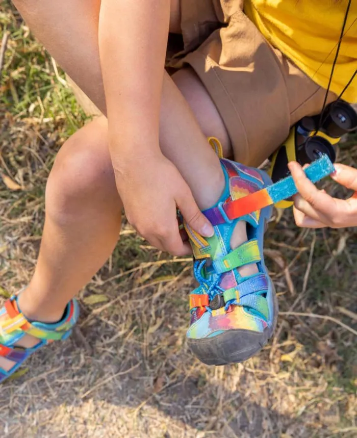 Big Kids039 Yellow Print Water Sandals 8211 Seacamp II CNX Kids KEEN Water Big Kids039 Yellow Print Water Sandals 8211 Seacamp II CNX Kids KEEN Water