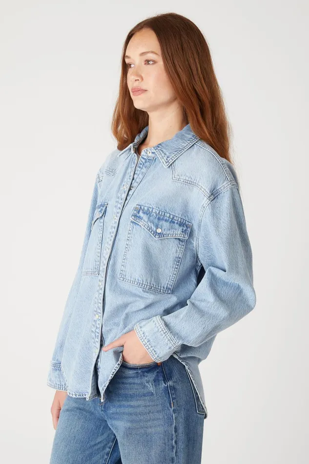 Blank Nyc Cool Ice Shirt Women Shirts Blank Nyc Cool Ice Shirt Women Shirts