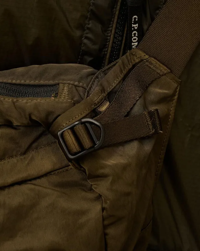 CP Company Backpacks and Waistbag Nylon B Crossbody Pack Ivy Green 8211 Man