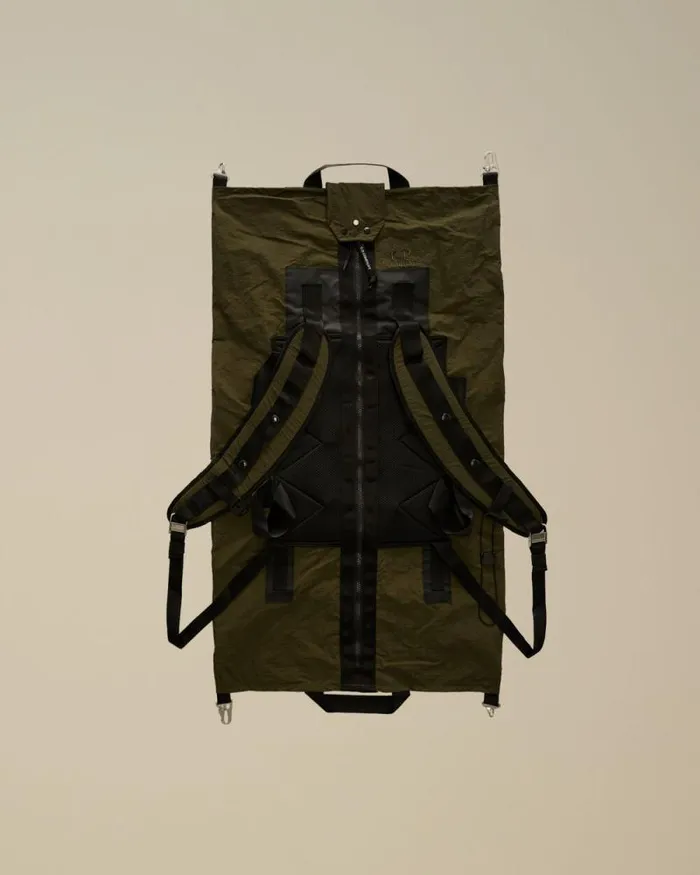 CP Company Backpacks and Waistbag Plain Paper Touch Backpack Ivy Green 8211 Man CP Company Backpacks and Waistbag Plain Paper Touch Backpack Ivy Green 8211 Man