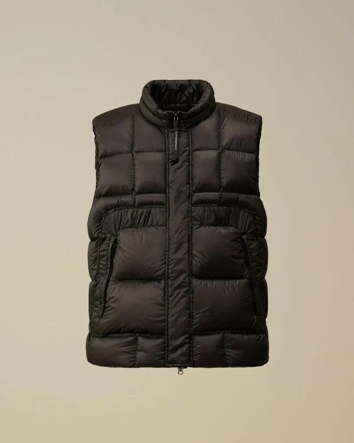 CP Company Jacket and Coats DD Shell Down Vest Black 8211 Man