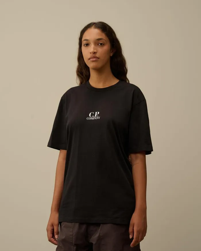 CP Company Tshirts and Polo 301 Jersey Bold British Sailor TShirt Black 8211 Man