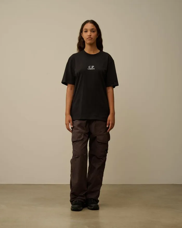CP Company Tshirts and Polo 301 Jersey Bold British Sailor TShirt Black 8211 Man