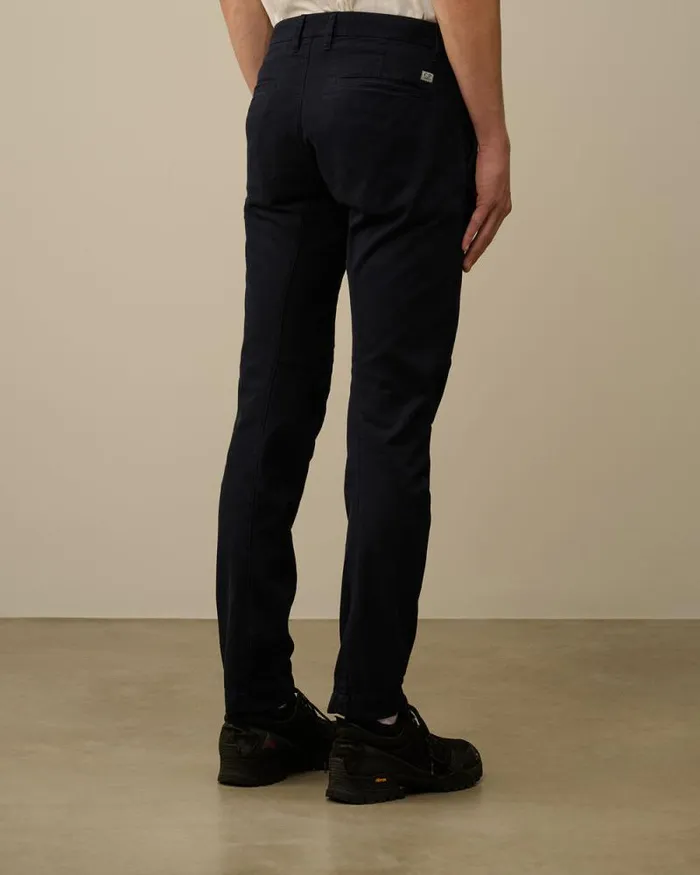 CP Company Trousers Vintage Army Structure Ergonomic Pants Total Eclipse Blue 8211 Man