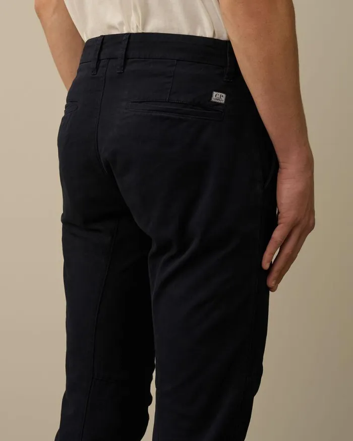 CP Company Trousers Vintage Army Structure Ergonomic Pants Total Eclipse Blue 8211 Man