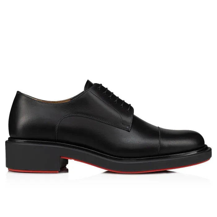 Christian Louboutin Buckles and Laceups Men Urbino Derbies 8211 Calf Leather 8211 Black