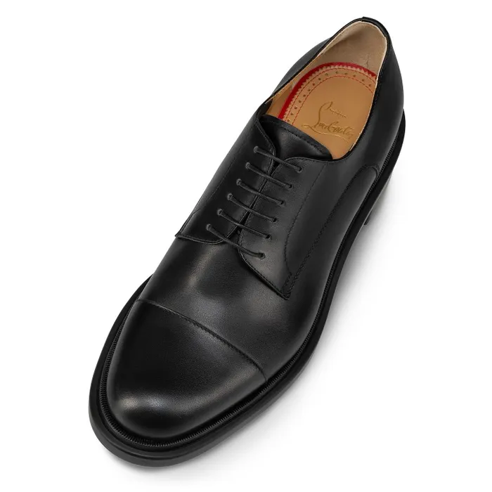 Christian Louboutin Buckles and Laceups Men Urbino Derbies 8211 Calf Leather 8211 Black