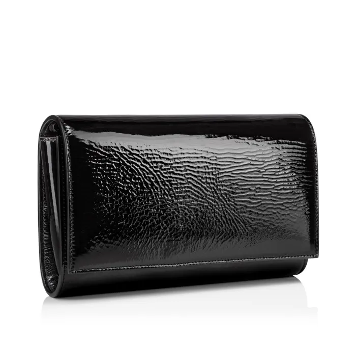 Christian Louboutin Clutches and Evening Bags Women Paloma Clutch 8211 Vog Patent Leather 8211 Black