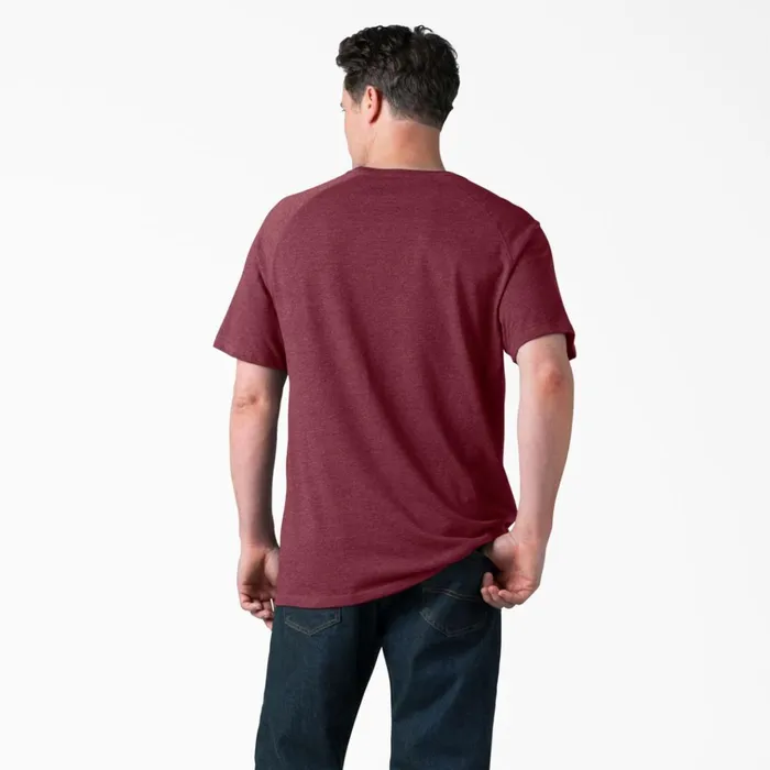 Cooling Short Sleeve Pocket TShirt Burgundy Heather Burgundy Heather byh Men Dickies Hi Vis Cooling Short Sleeve Pocket TShirt Burgundy Heather Burgundy Heather byh Men Dickies Hi Vis