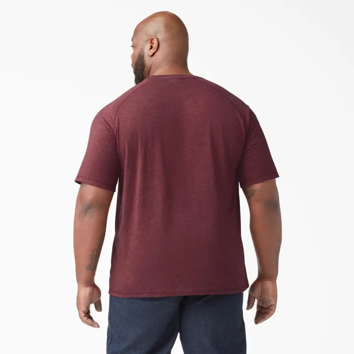 Cooling Short Sleeve Pocket TShirt Burgundy Heather Burgundy Heather byh Men Dickies Hi Vis Cooling Short Sleeve Pocket TShirt Burgundy Heather Burgundy Heather byh Men Dickies Hi Vis
