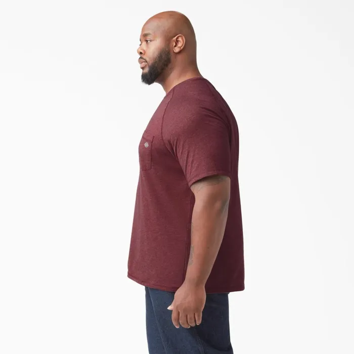 Cooling Short Sleeve Pocket TShirt Burgundy Heather Burgundy Heather byh Men Dickies Hi Vis Cooling Short Sleeve Pocket TShirt Burgundy Heather Burgundy Heather byh Men Dickies Hi Vis