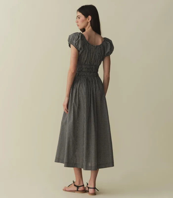 DEN Dresses Women Quinn Dress La Maddalena Gingham DEN Dresses Women Quinn Dress La Maddalena Gingham