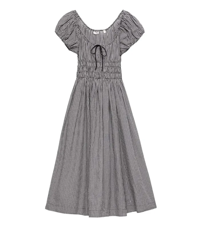 DEN Dresses Women Quinn Dress La Maddalena Gingham DEN Dresses Women Quinn Dress La Maddalena Gingham