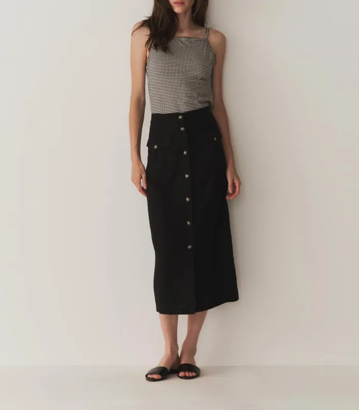 DEN Skirts Women Lourdes Skirt Black DEN Skirts Women Lourdes Skirt Black