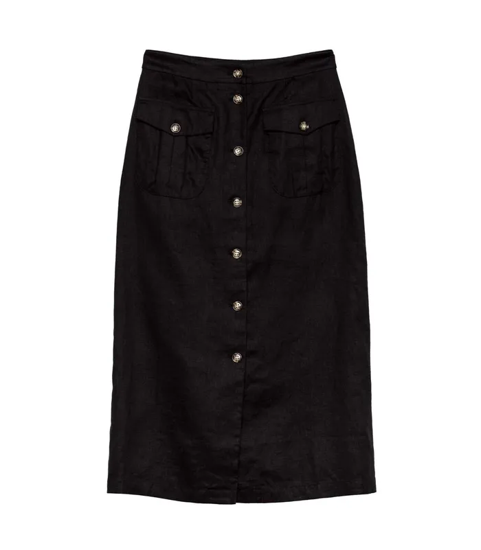 DEN Skirts Women Lourdes Skirt Black DEN Skirts Women Lourdes Skirt Black