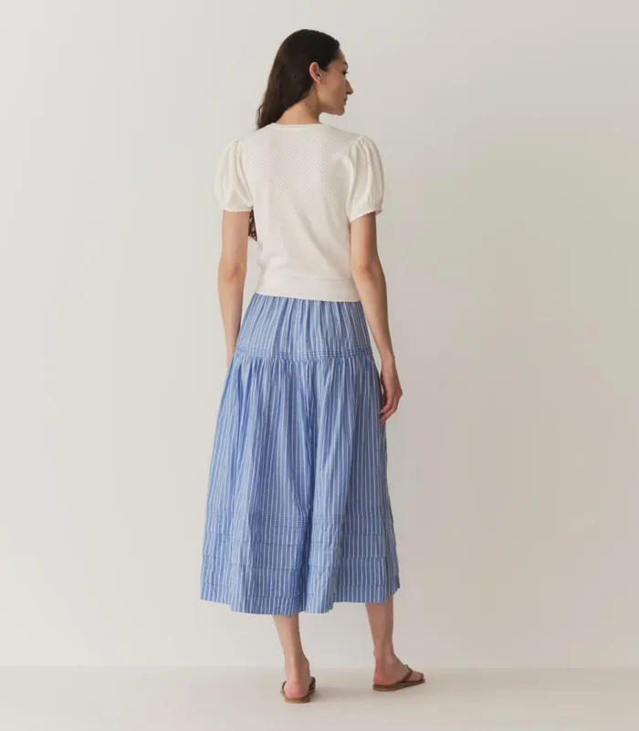 DEN Skirts Women Sebastiane Skirt Deauville Stripe DEN Skirts Women Sebastiane Skirt Deauville Stripe