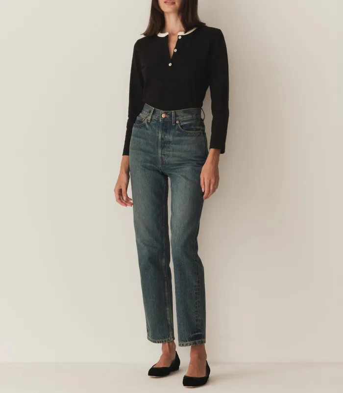 DEN Tees Women Clover Tee Black DEN Tees Women Clover Tee Black