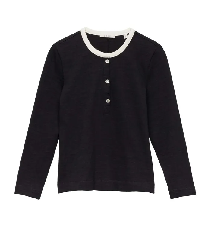 DEN Tees Women Clover Tee Black DEN Tees Women Clover Tee Black