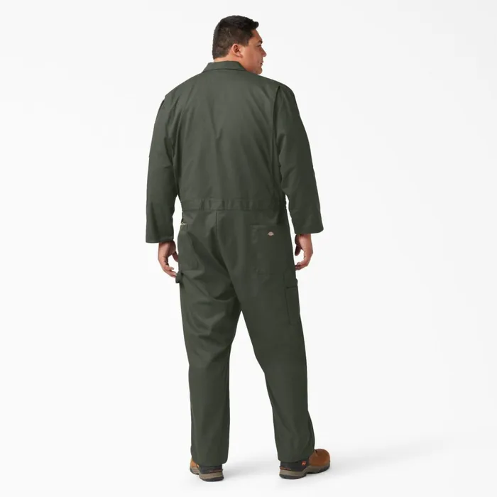 Deluxe Blended Long Sleeve Coveralls Olive Green Olive Green og Men Dickies Coveralls Deluxe Blended Long Sleeve Coveralls Olive Green Olive Green og Men Dickies Coveralls
