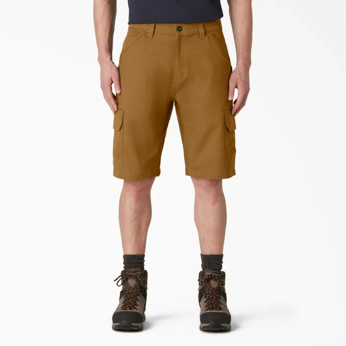 DuraTech Ranger Relaxed Fit Duck Shorts 11034 Brown Duck Brown Duck bd Men Dickies Cargo DuraTech Ranger Relaxed Fit Duck Shorts 11034 Brown Duck Brown Duck bd Men Dickies Cargo