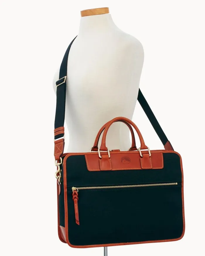 Executive Cabriolet Brooklyn Briefcase Women Dooney and Bourke Travel