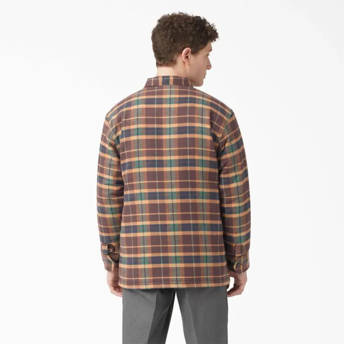 Flannel Quilted Lined Shirt Jacket Brown Gingerbread Ivy Plaid Brown Gingerbread Ivy Plaid rpg Men Dickies Shirt Jackets Flannel Quilted Lined Shirt Jacket Brown Gingerbread Ivy Plaid Brown Gingerbread Ivy Plaid rpg Men Dickies Shirt Jackets