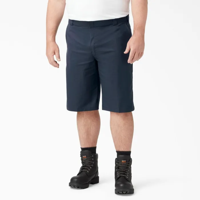 FLEX Cooling Active Waist Regular Fit Shorts 13034 Dark Navy Dark Navy dn Men Dickies Work Shorts