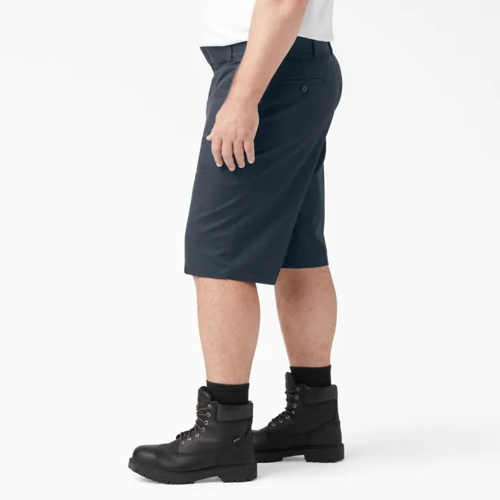 FLEX Cooling Active Waist Regular Fit Shorts 13034 Dark Navy Dark Navy dn Men Dickies Work Shorts