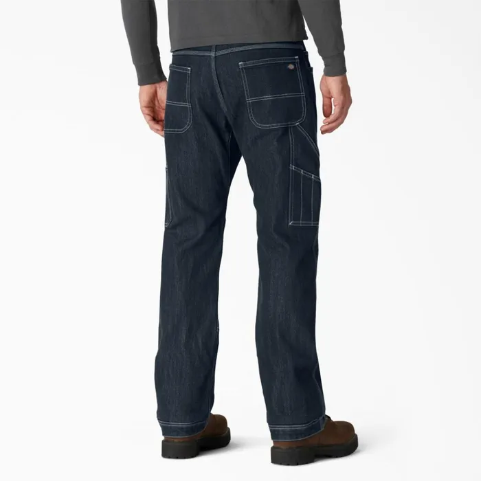 FLEX DuraTech Relaxed Fit Jeans Dark Overdyed Wash Dark Overdyed Wash d2g Men Dickies Double Knee FLEX DuraTech Relaxed Fit Jeans Dark Overdyed Wash Dark Overdyed Wash d2g Men Dickies Double Knee