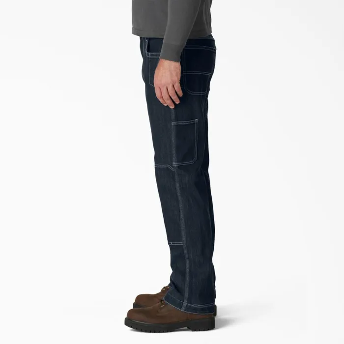 FLEX DuraTech Relaxed Fit Jeans Dark Overdyed Wash Dark Overdyed Wash d2g Men Dickies Double Knee FLEX DuraTech Relaxed Fit Jeans Dark Overdyed Wash Dark Overdyed Wash d2g Men Dickies Double Knee