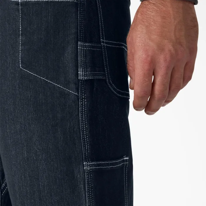 FLEX DuraTech Relaxed Fit Jeans Dark Overdyed Wash Dark Overdyed Wash d2g Men Dickies Double Knee FLEX DuraTech Relaxed Fit Jeans Dark Overdyed Wash Dark Overdyed Wash d2g Men Dickies Double Knee