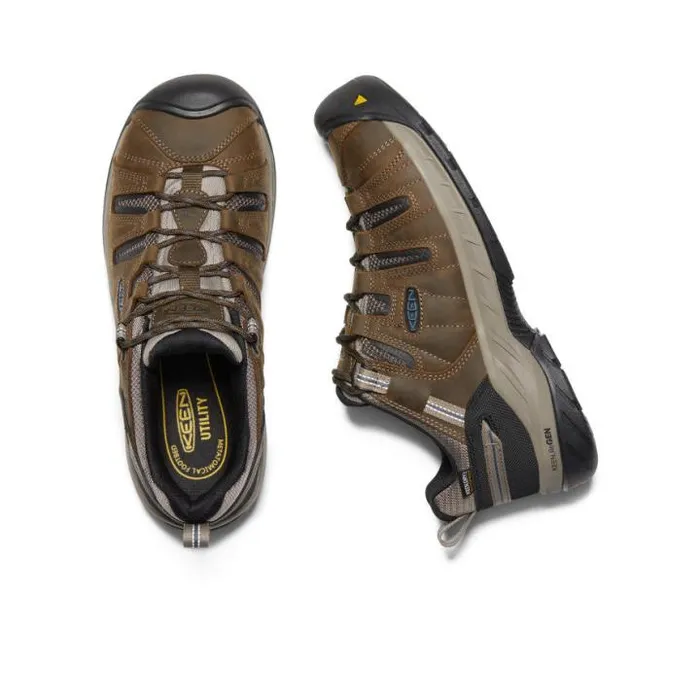 Flint II Waterproof Steel Toe Cascade BrownOrion Blue Men KEEN Shoes Flint II Waterproof Steel Toe Cascade BrownOrion Blue Men KEEN Shoes