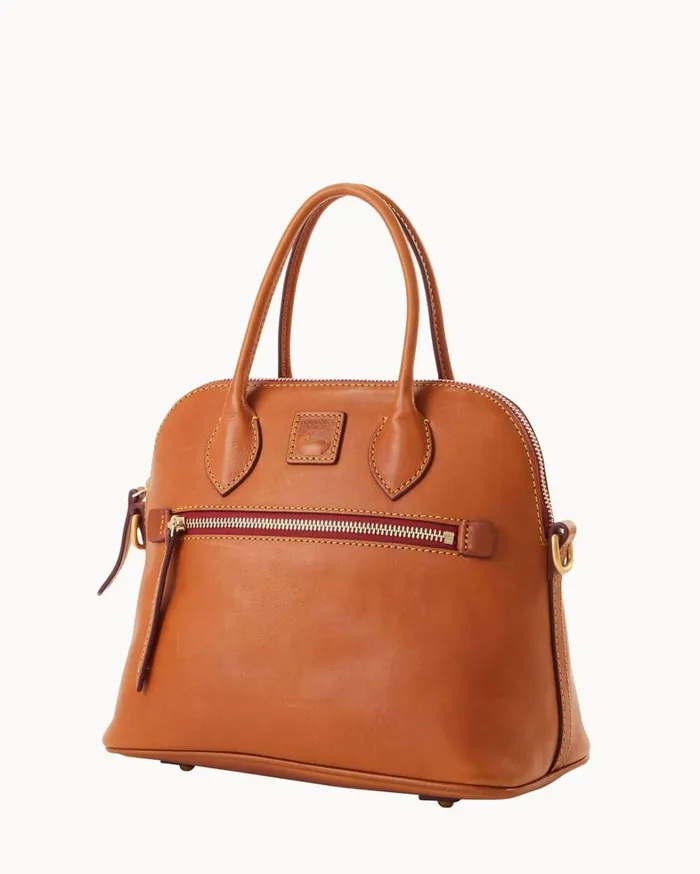 Florentine Domed Satchel Natural Women Dooney and Bourke Satchels Florentine Domed Satchel Natural Women Dooney and Bourke Satchels