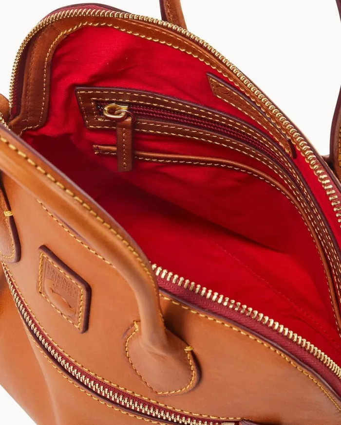 Florentine Domed Satchel Natural Women Dooney and Bourke Satchels Florentine Domed Satchel Natural Women Dooney and Bourke Satchels
