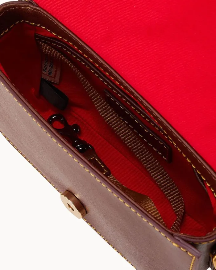 Florentine Kitty Crossbody Chestnut Women Dooney and Bourke Crossbodies Florentine Kitty Crossbody Chestnut Women Dooney and Bourke Crossbodies