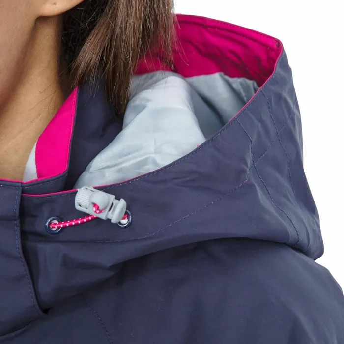 Florissant Waterproof Hooded Jacket Ink Women Trespass Waterproof Jackets