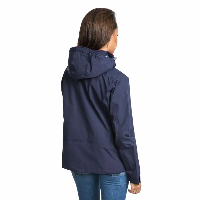 Florissant Waterproof Hooded Jacket Ink Women Trespass Waterproof Jackets