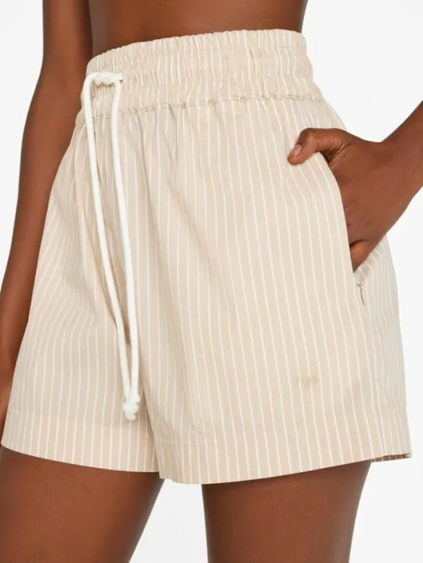 Frame Drawstring Lounge Short In Sand Multi Sand Multi Women Skirts and Shorts Frame Drawstring Lounge Short In Sand Multi Sand Multi Women Skirts and Shorts